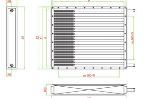 Fin tube coil heat exchanger(SRZ Model)