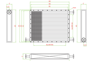 fin tube coil heat exchanger(SZL Model)